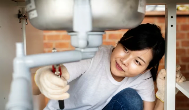 Safe bathroom tap setup with child-friendly temperature controls
