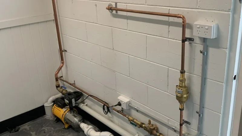 Copper plumbing pipe installation to prevent plumbing problems in Gold Coast homes
